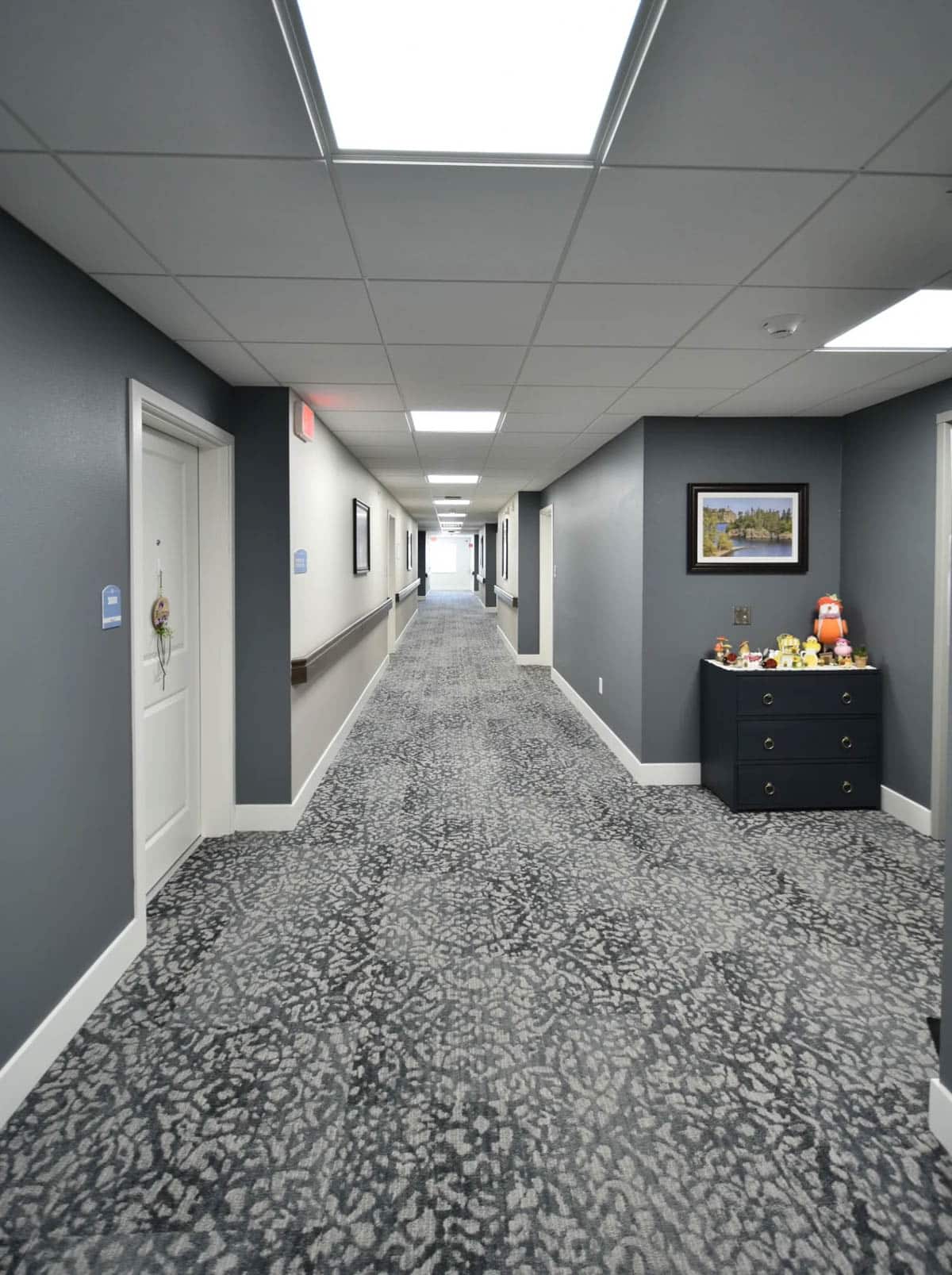Assisted Living Apartment Hallway - Goodhue Living