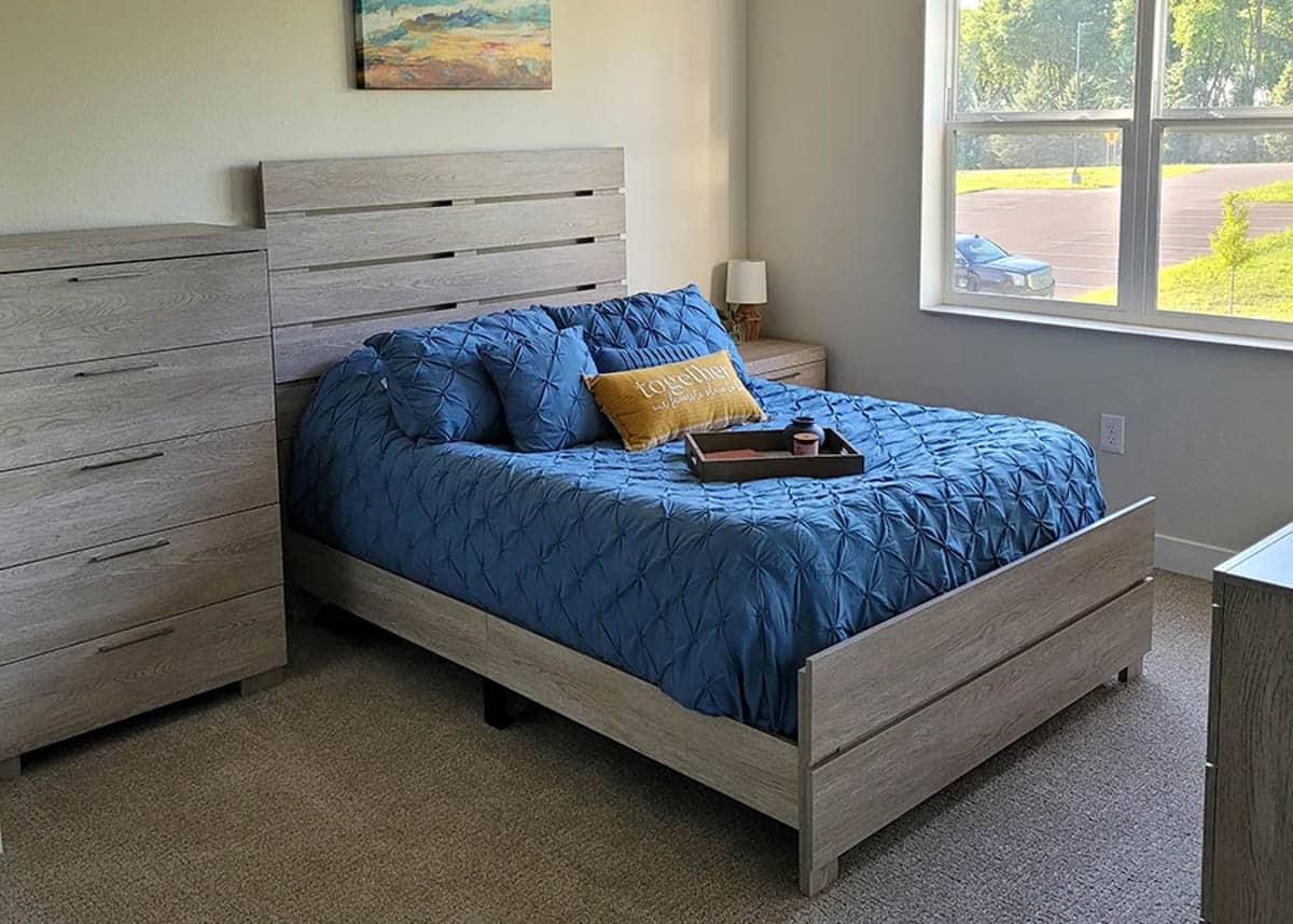 Memory Care Bedroom - Goodhue Living